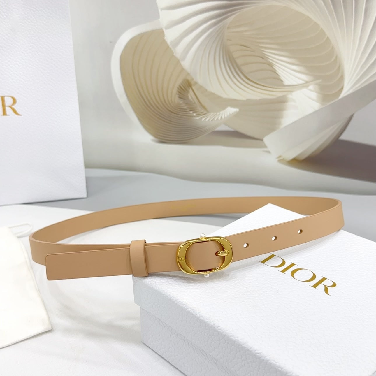 Christian Dior 30 Montaigne Reversible Belt