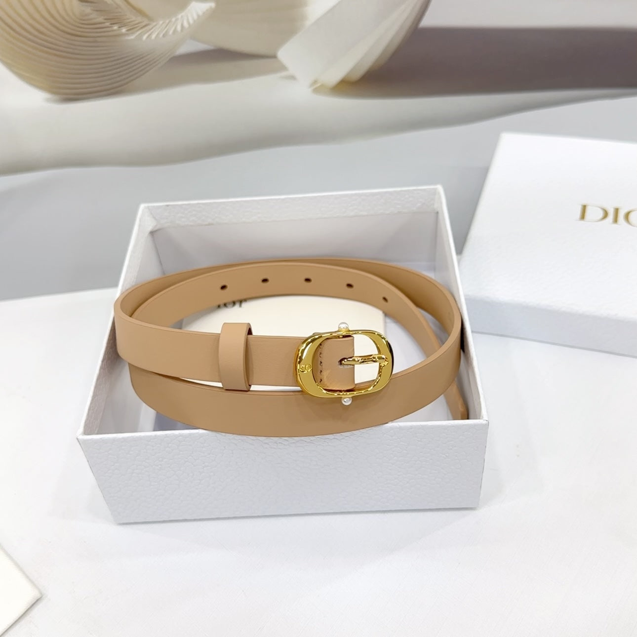 Christian Dior 30 Montaigne Reversible Belt