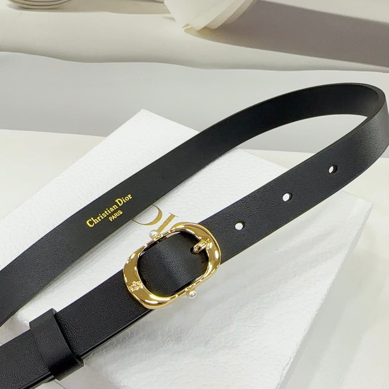 Christian Dior 30 Montaigne Reversible Belt