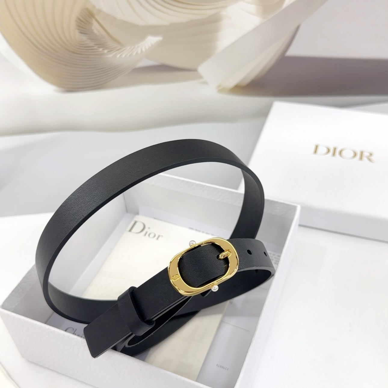 Christian Dior 30 Montaigne Reversible Belt