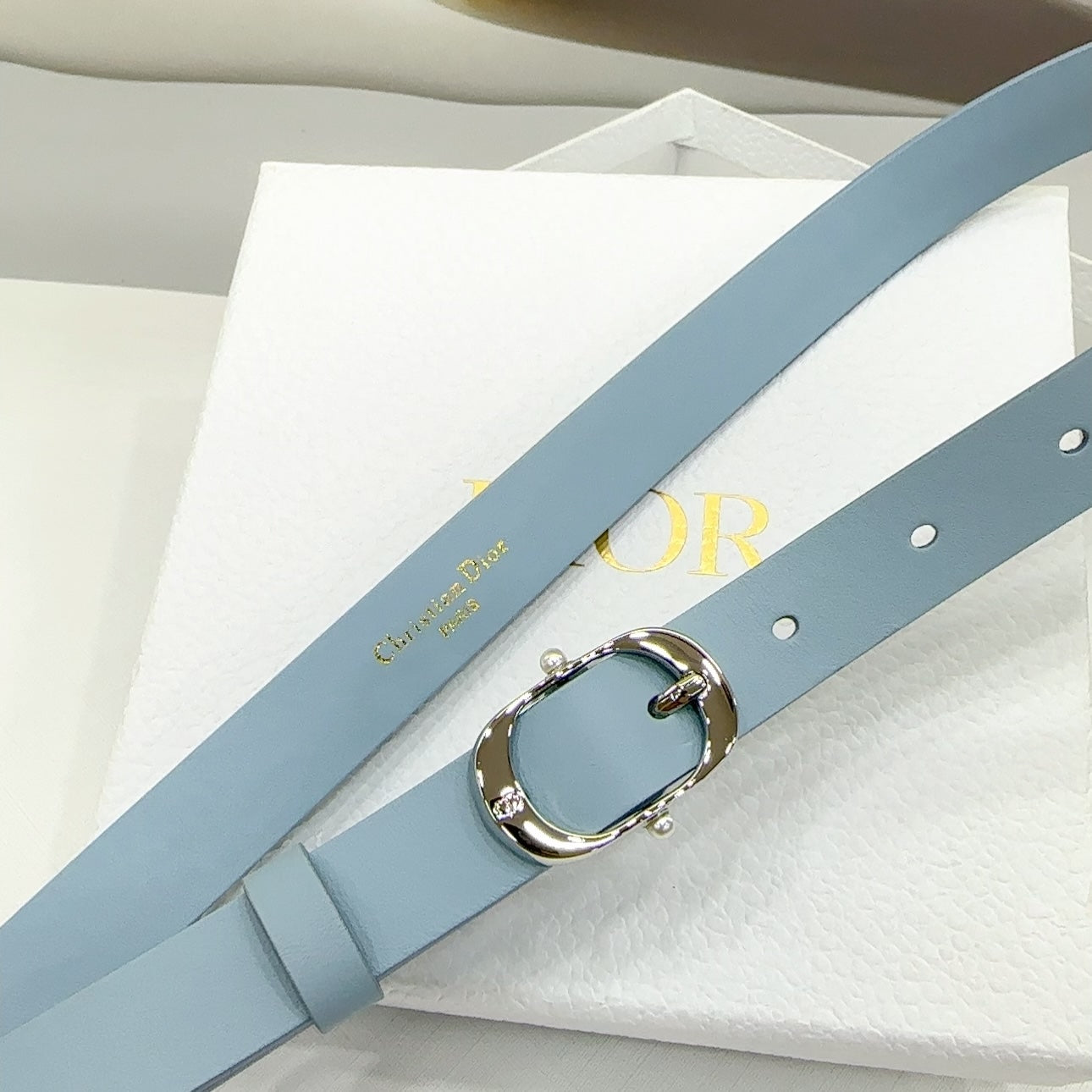 Christian Dior 30 Montaigne Reversible Belt