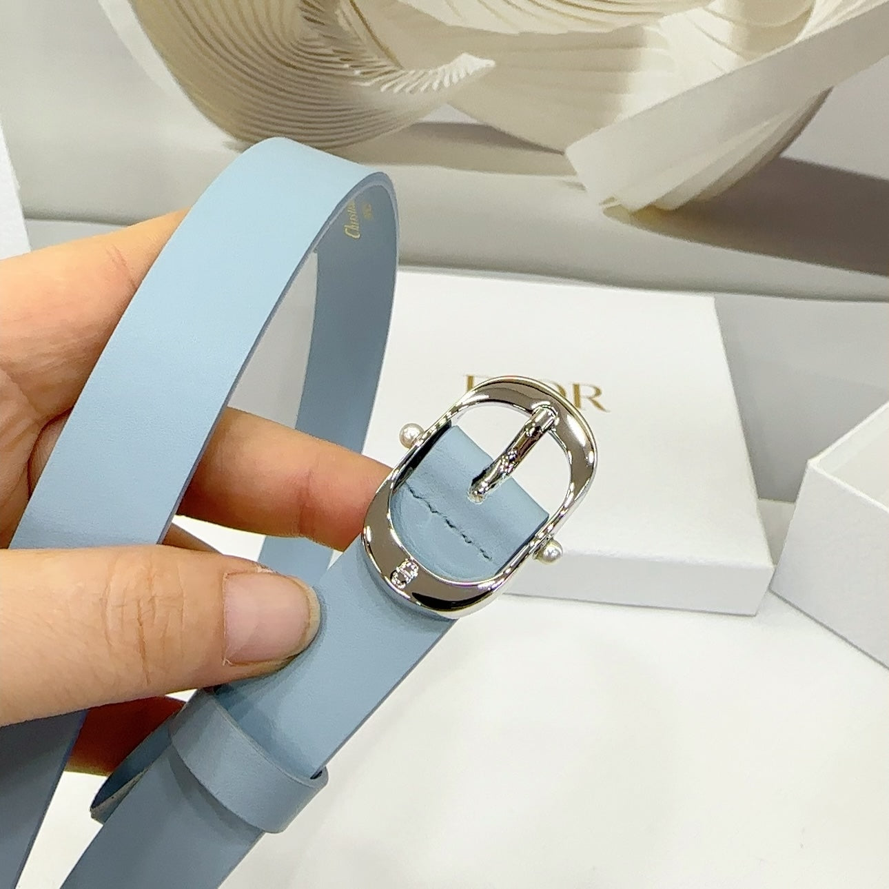 Christian Dior 30 Montaigne Reversible Belt