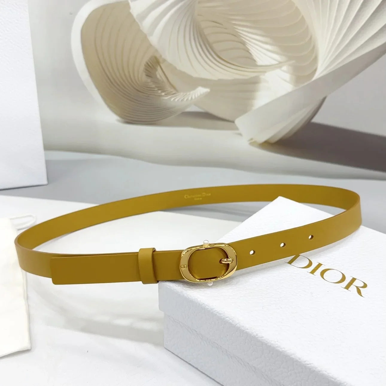 Christian Dior 30 Montaigne Reversible Belt