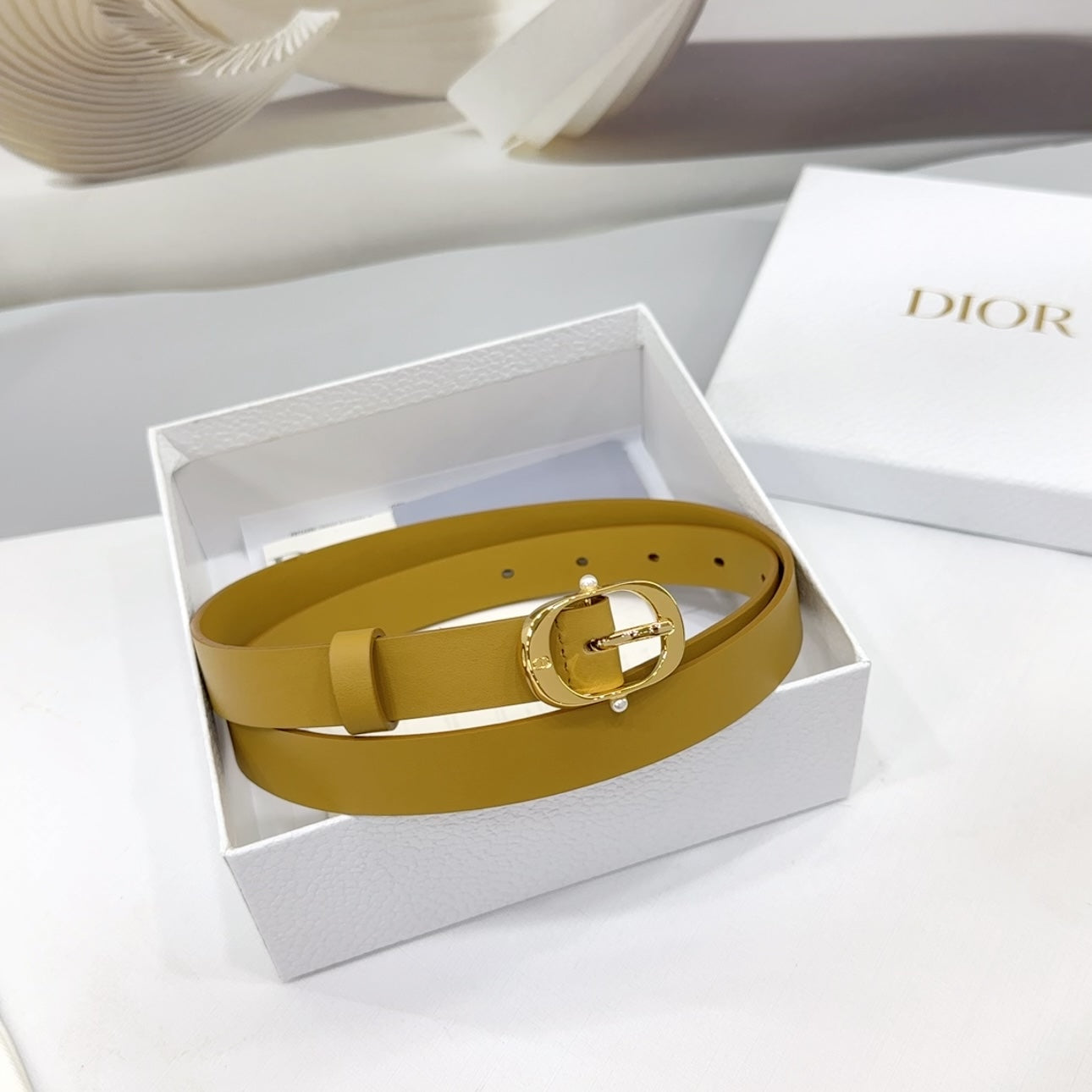Christian Dior 30 Montaigne Reversible Belt