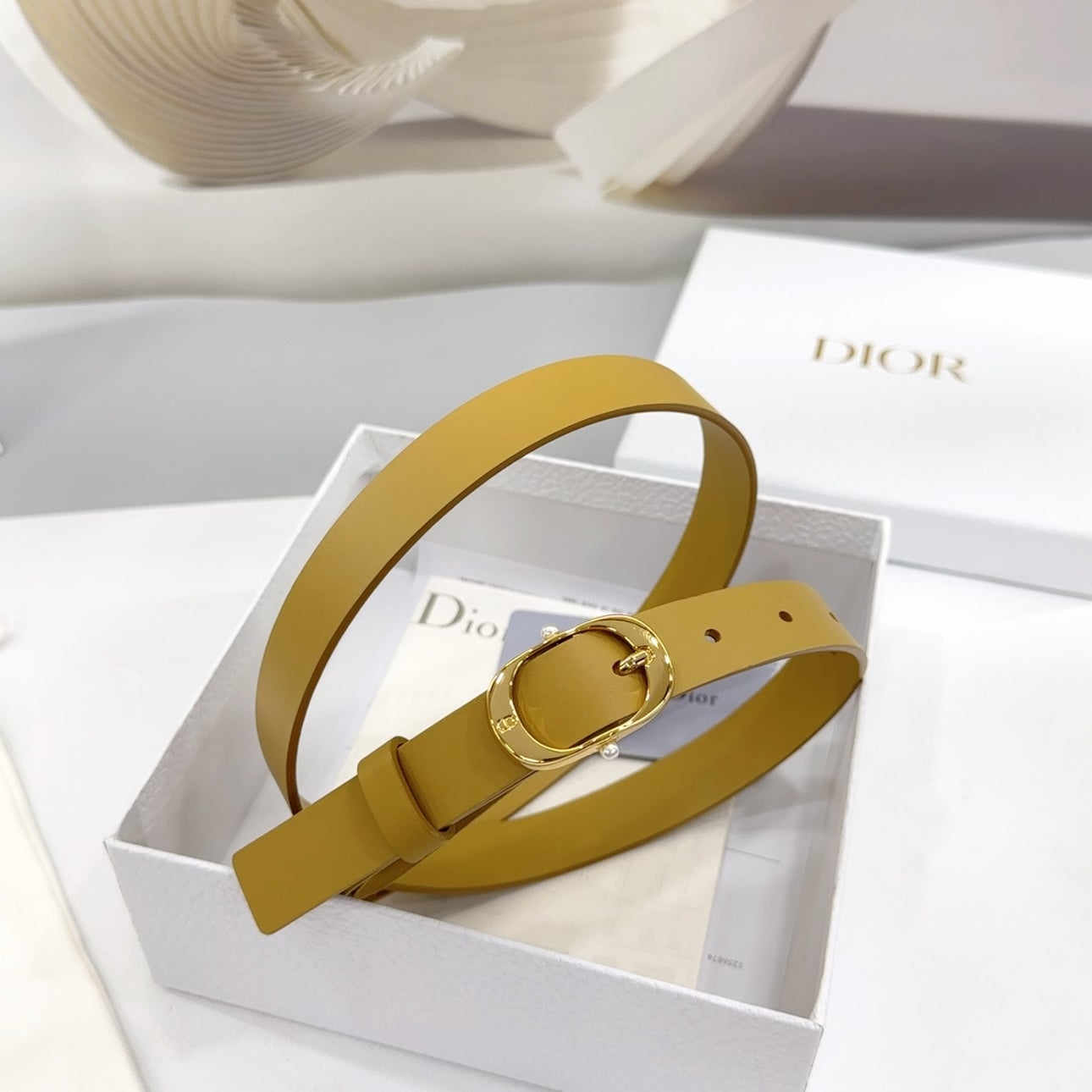 Christian Dior 30 Montaigne Reversible Belt