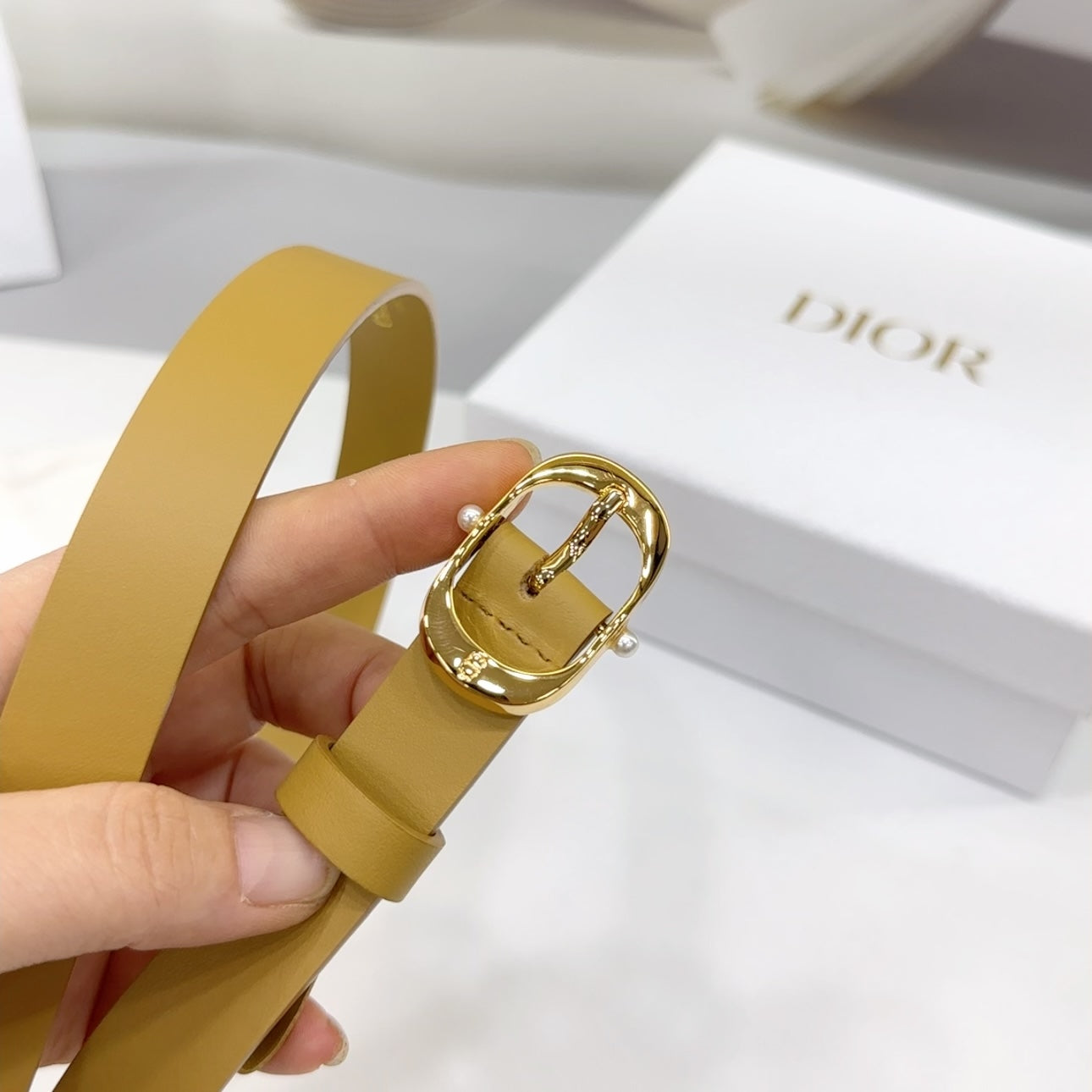 Christian Dior 30 Montaigne Reversible Belt