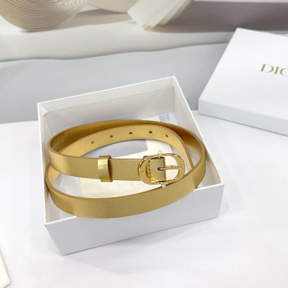 Christian Dior 30 Montaigne Reversible Belt