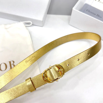 Christian Dior 30 Montaigne Reversible Belt