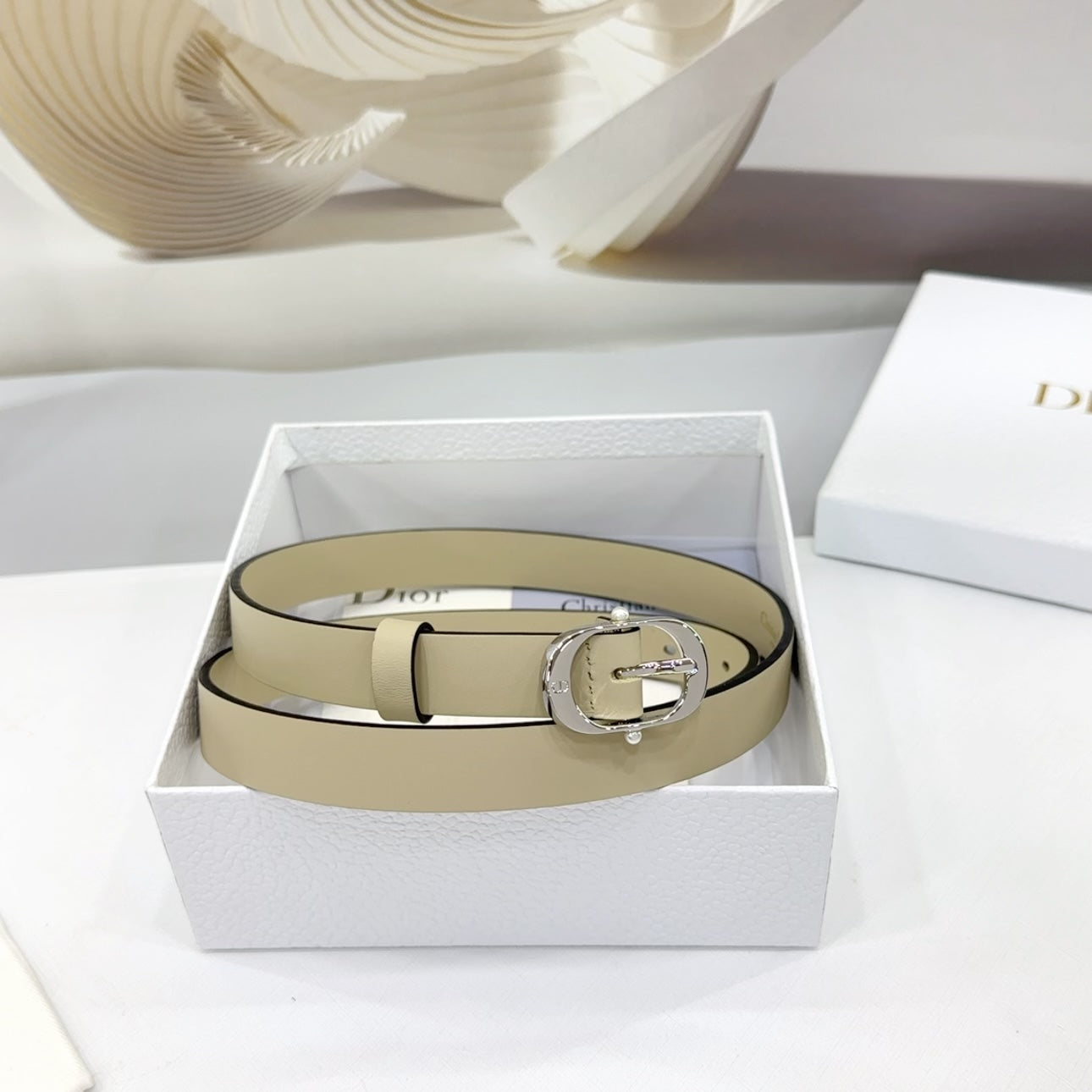 Christian Dior 30 Montaigne Reversible Belt