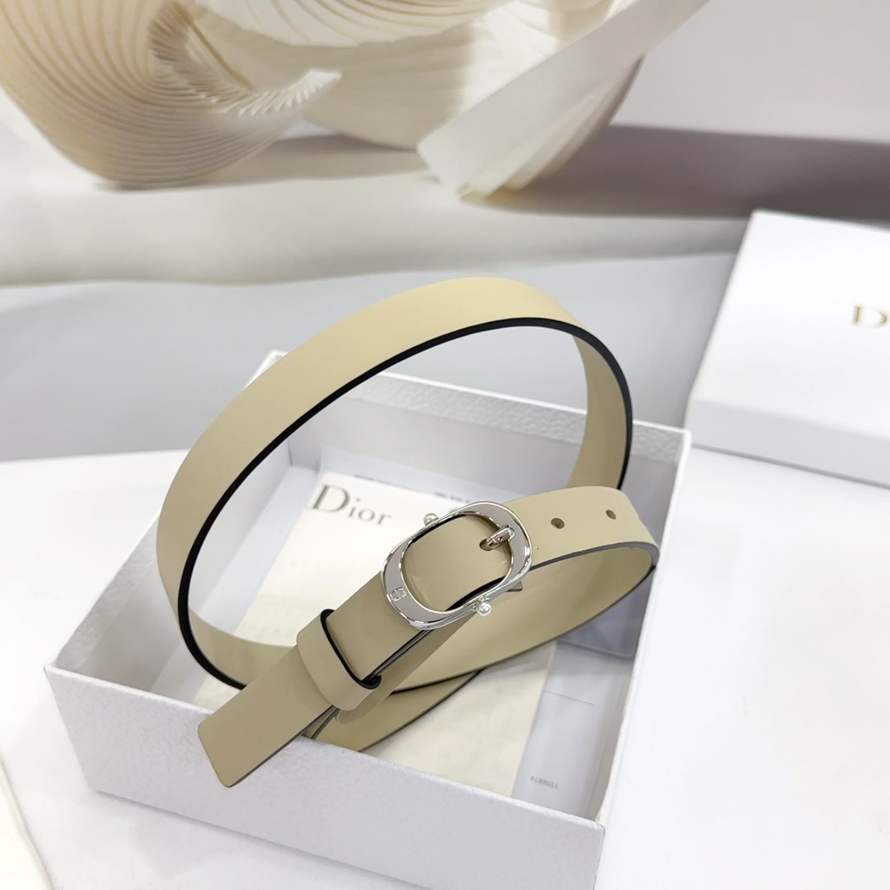 Christian Dior 30 Montaigne Reversible Belt