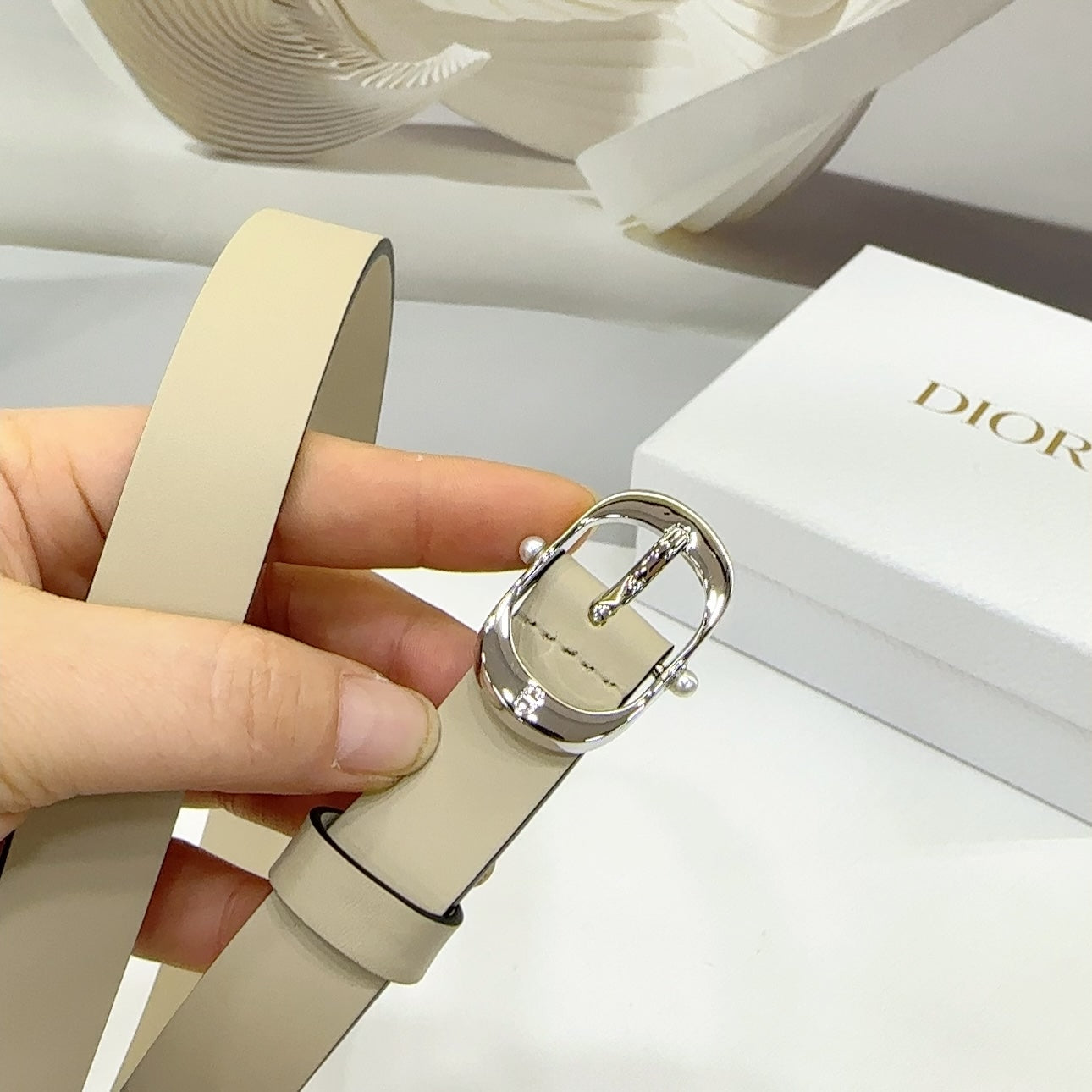 Christian Dior 30 Montaigne Reversible Belt