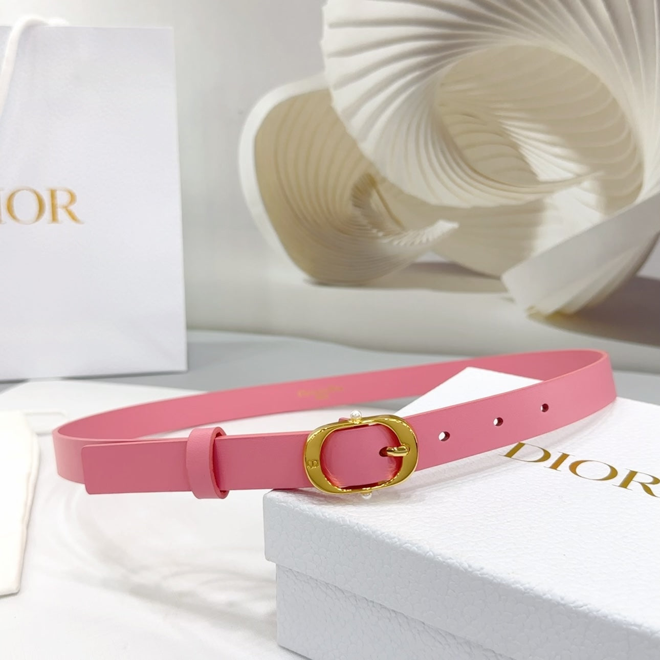Christian Dior 30 Montaigne Reversible Belt