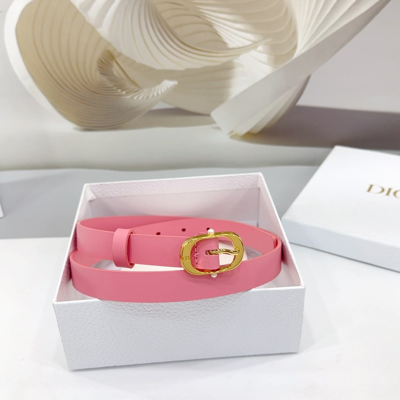 Christian Dior 30 Montaigne Reversible Belt
