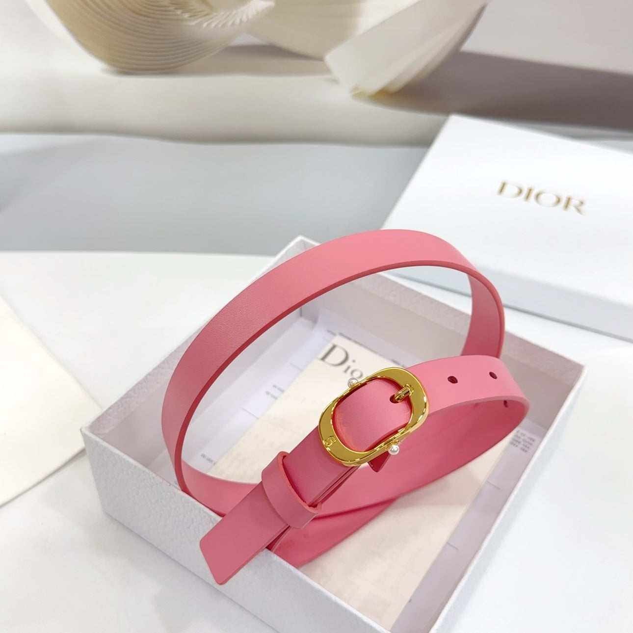 Christian Dior 30 Montaigne Reversible Belt
