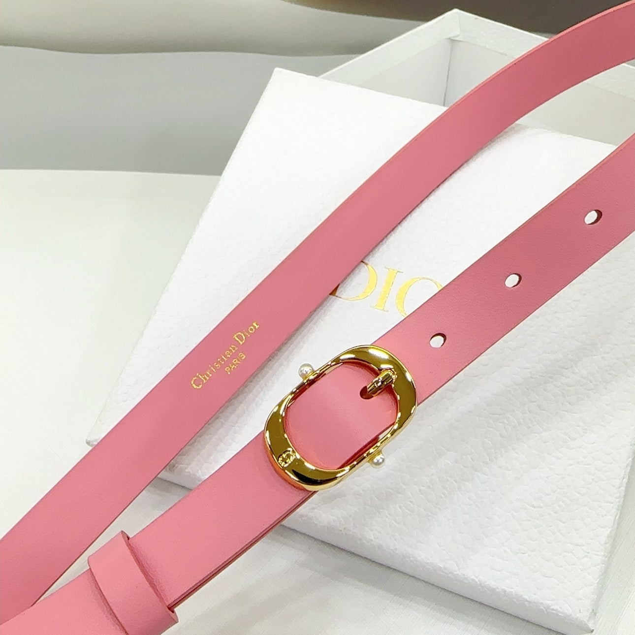 Christian Dior 30 Montaigne Reversible Belt