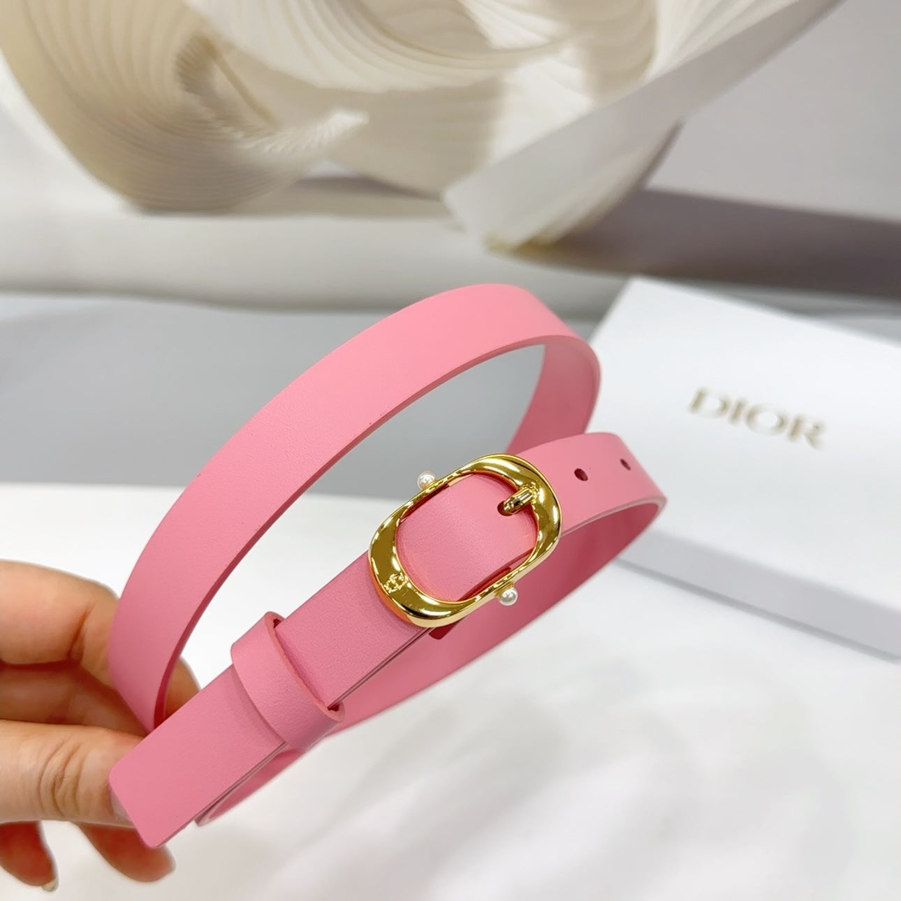 Christian Dior 30 Montaigne Reversible Belt