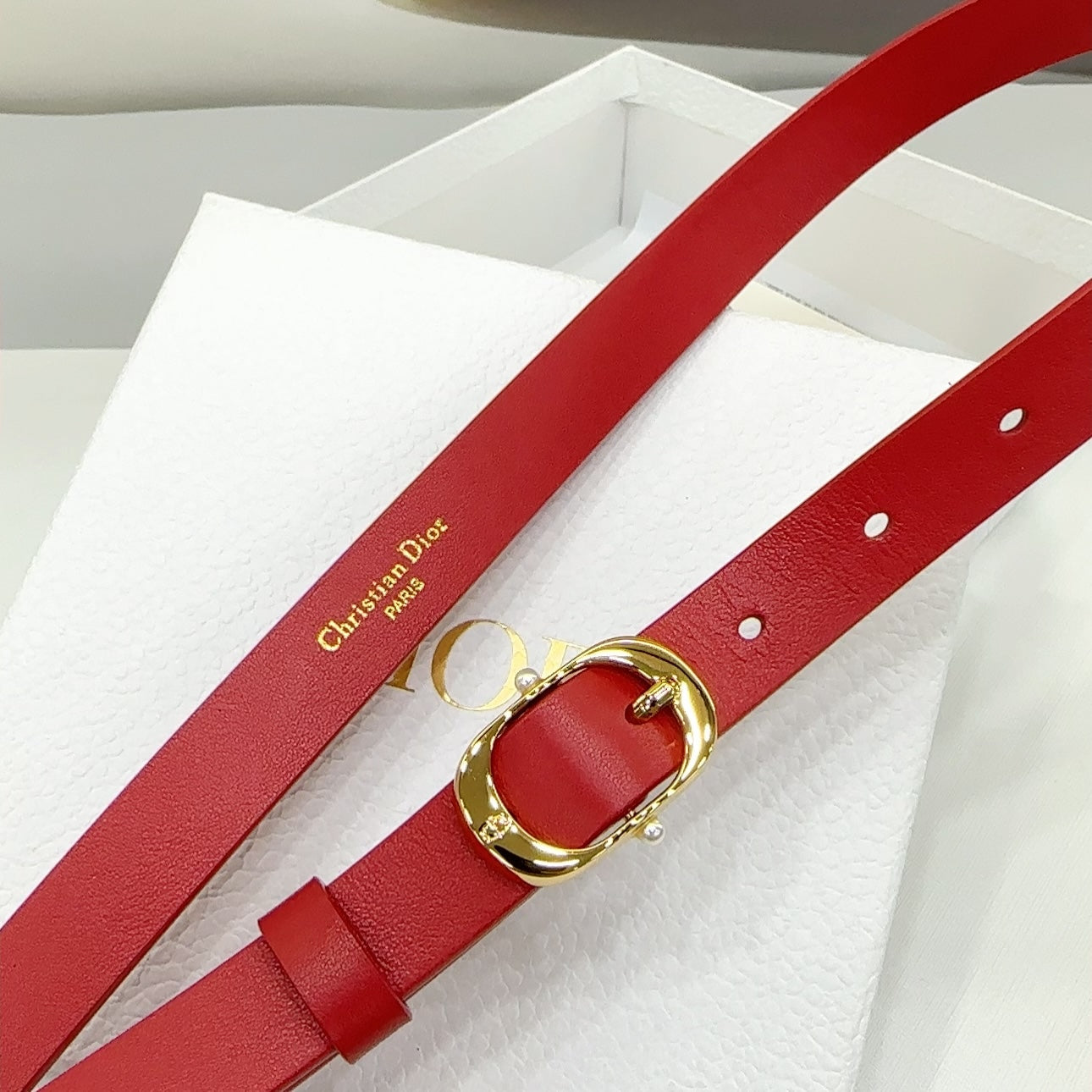 Christian Dior 30 Montaigne Reversible Belt