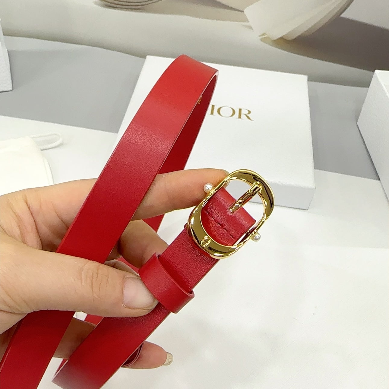 Christian Dior 30 Montaigne Reversible Belt