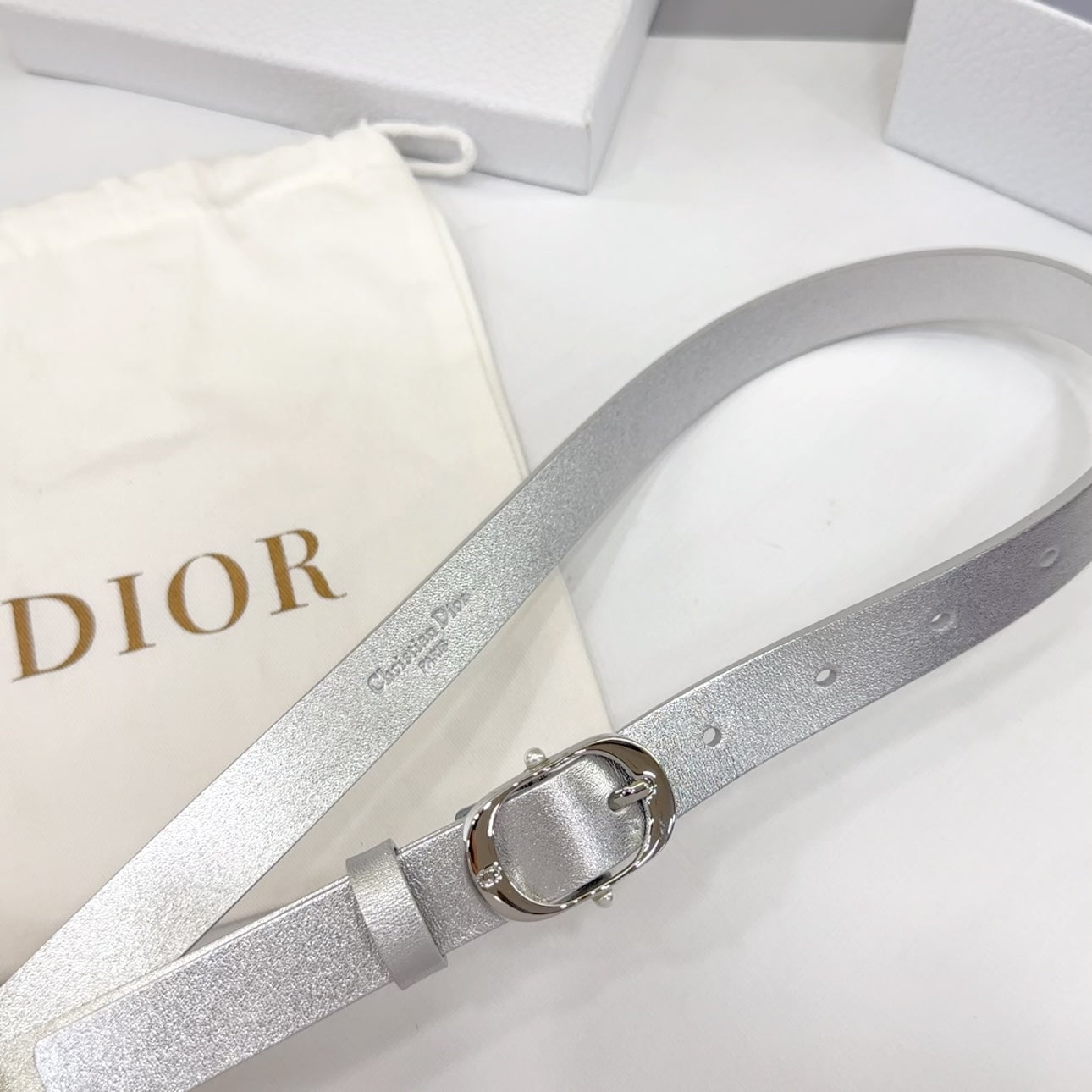 Christian Dior 30 Montaigne Reversible Belt