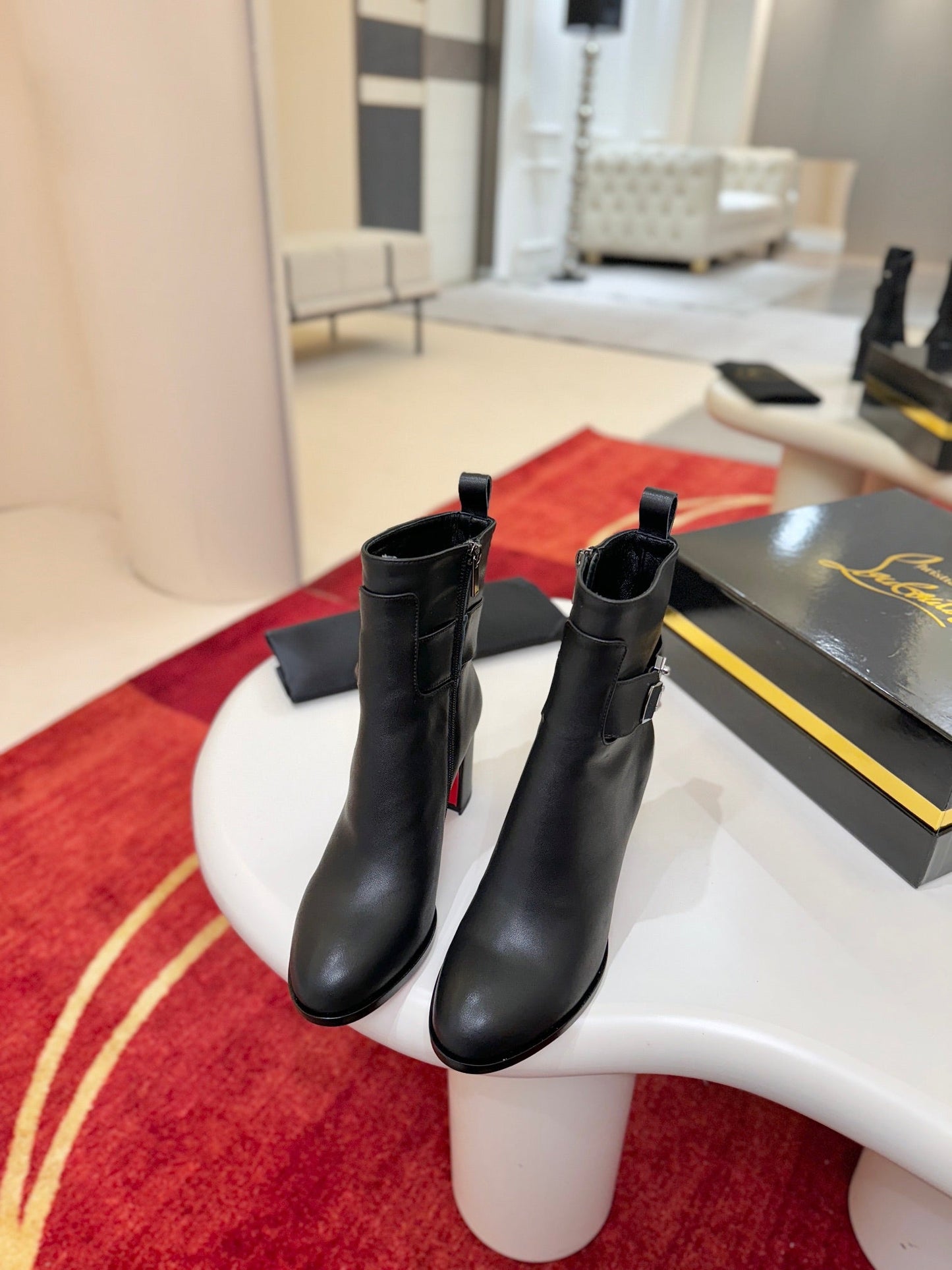 Christian Louboutin Booty Lock 70 mm Low Boots