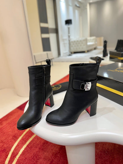 Christian Louboutin Booty Lock 70 mm Low Boots