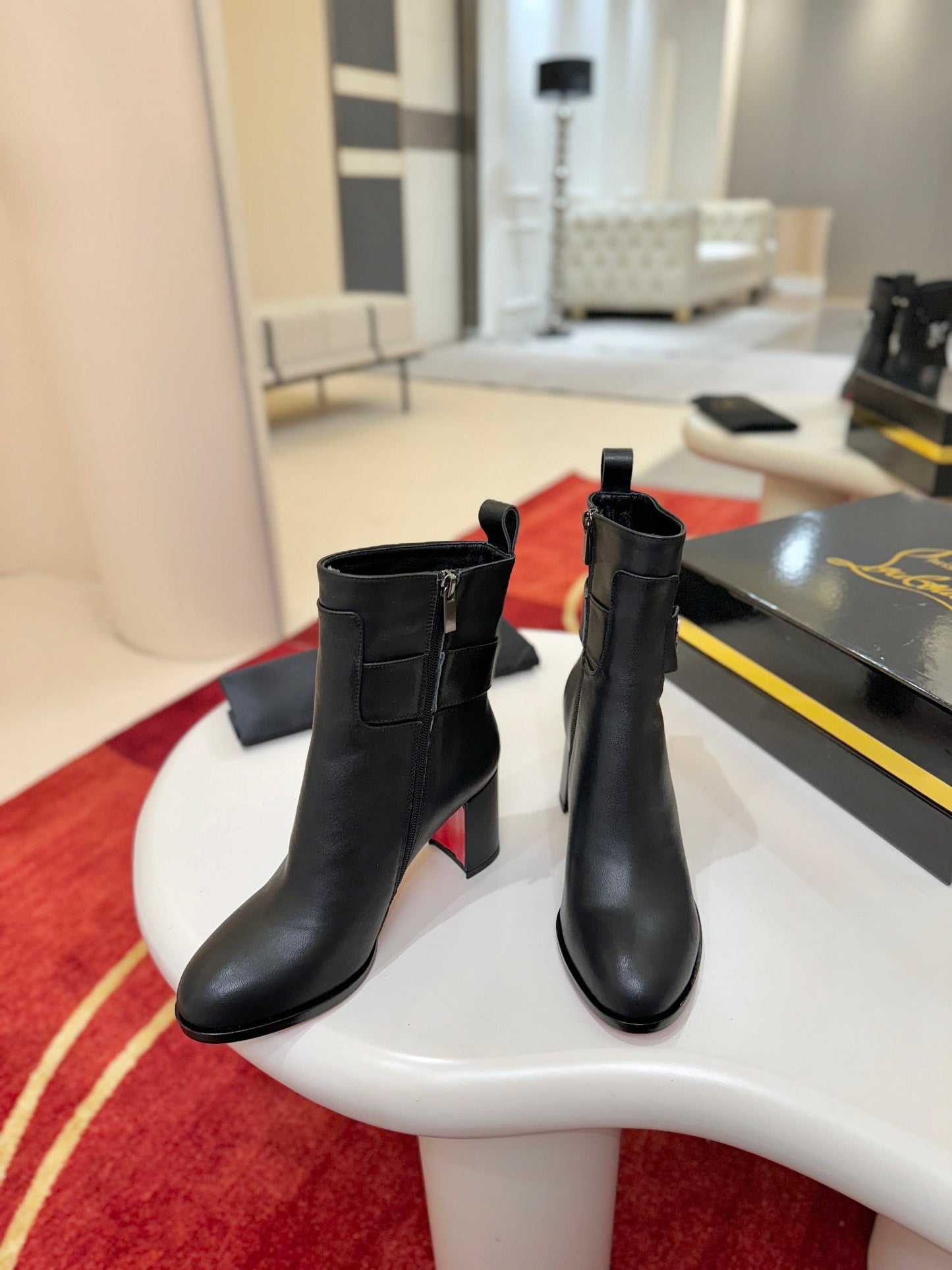 Christian Louboutin Booty Lock 70 mm Low Boots