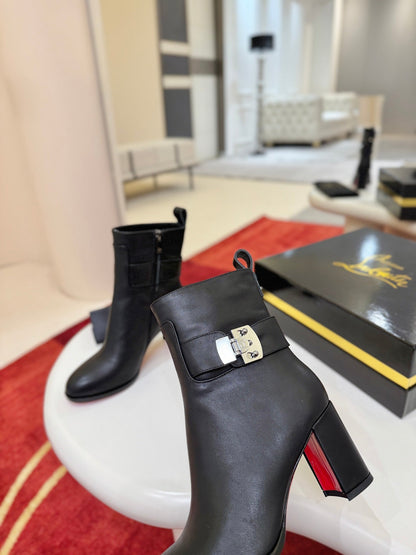 Christian Louboutin Booty Lock 70 mm Low Boots