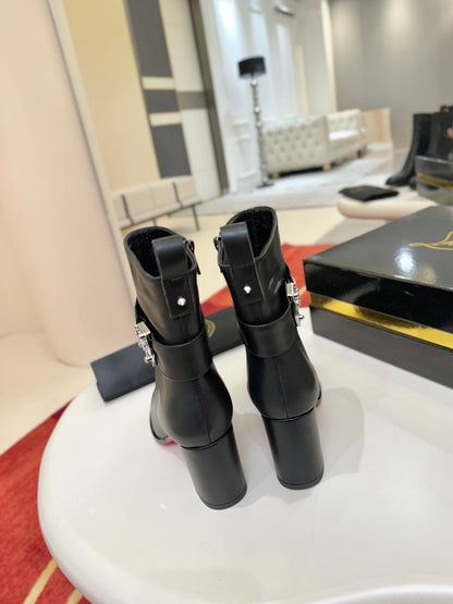 Christian Louboutin Booty Lock 70 mm Low Boots