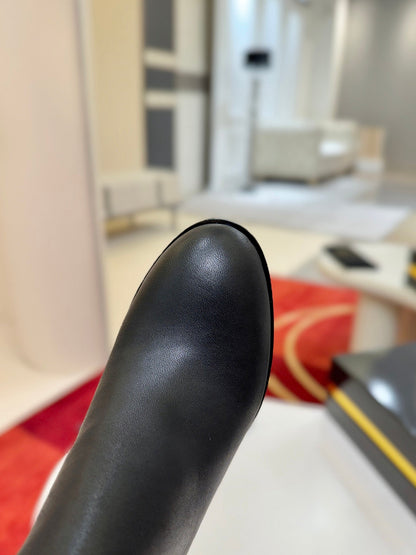 Christian Louboutin Booty Lock 70 mm Low Boots