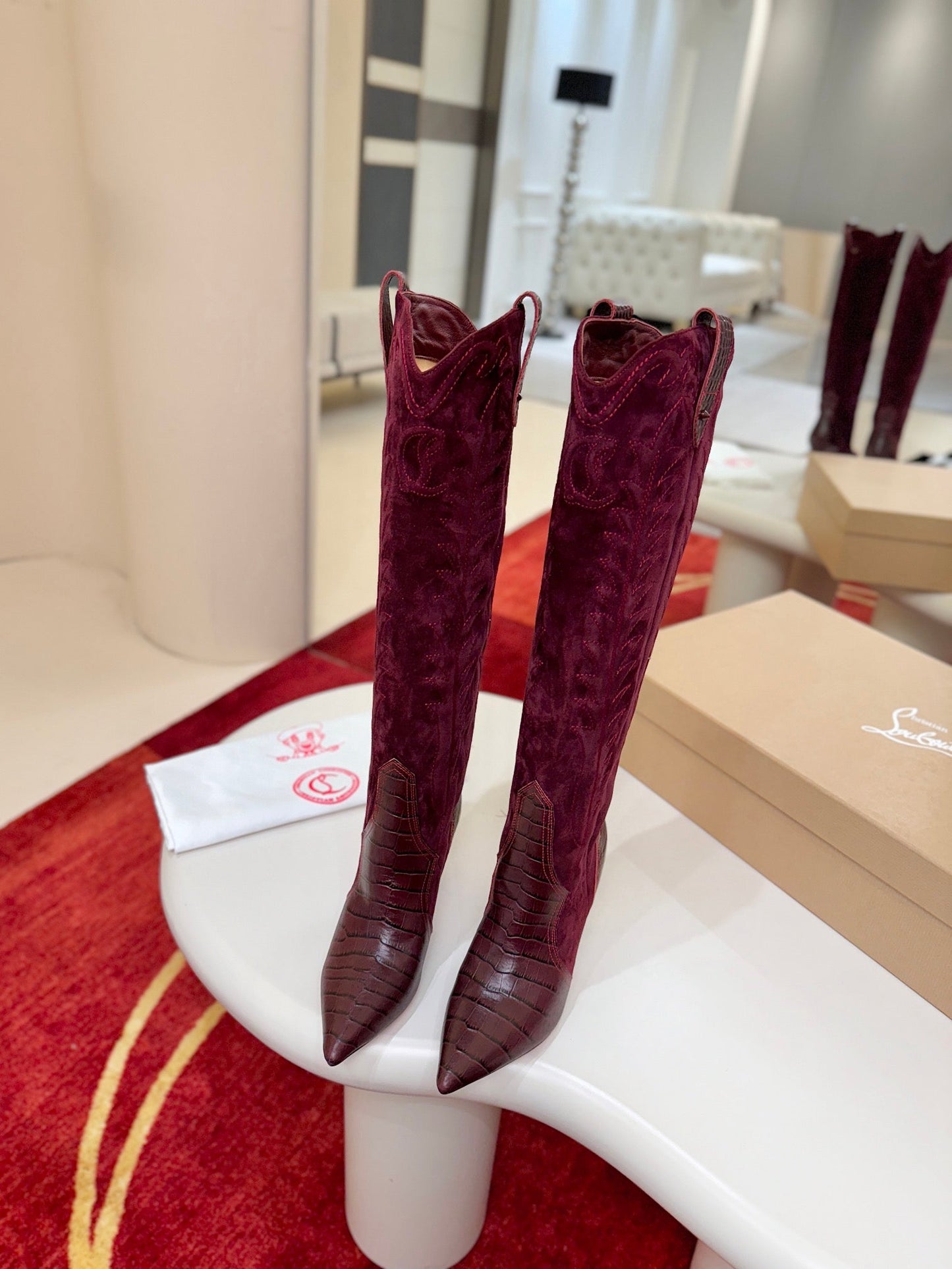 Christian Louboutin Santia Botta 85 mm boots