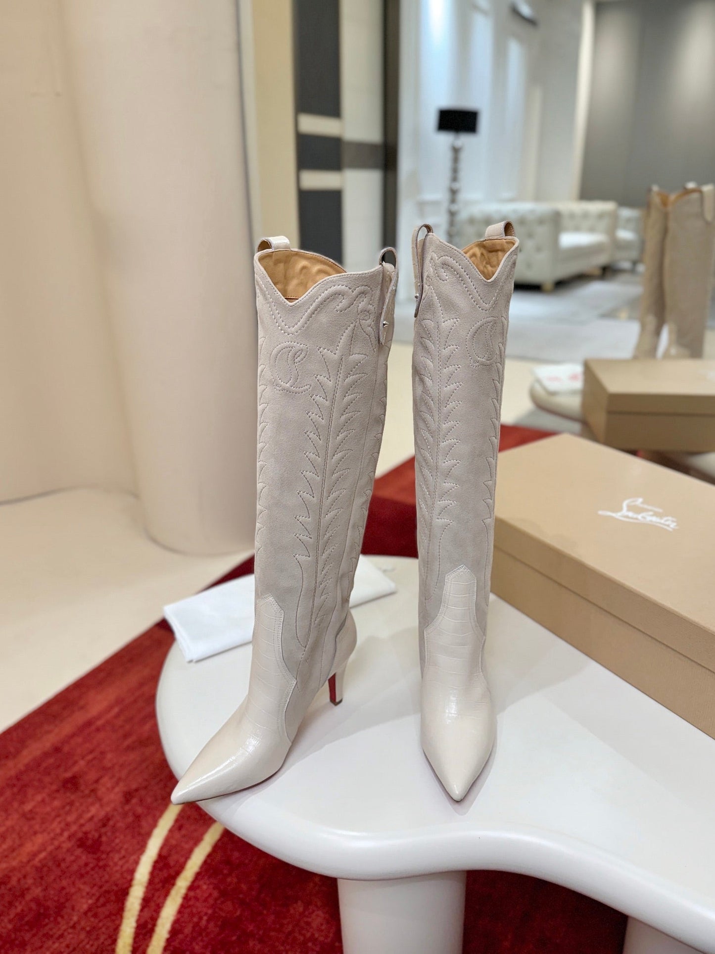 Christian Louboutin Santia Botta 85 mm boots