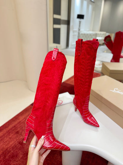 Christian Louboutin Santia Botta 85 mm boots