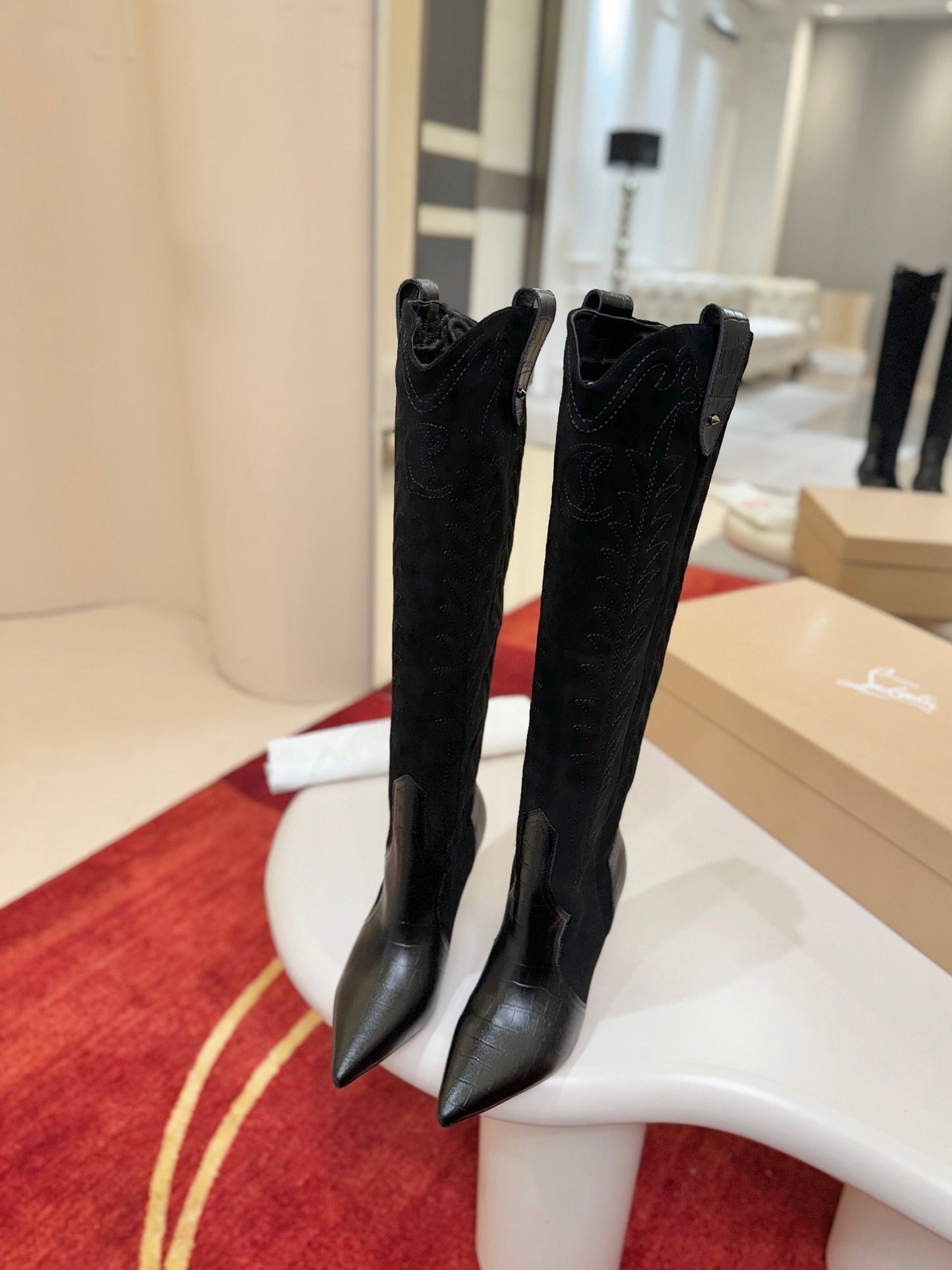 Christian Louboutin Santia Botta 85 mm boots