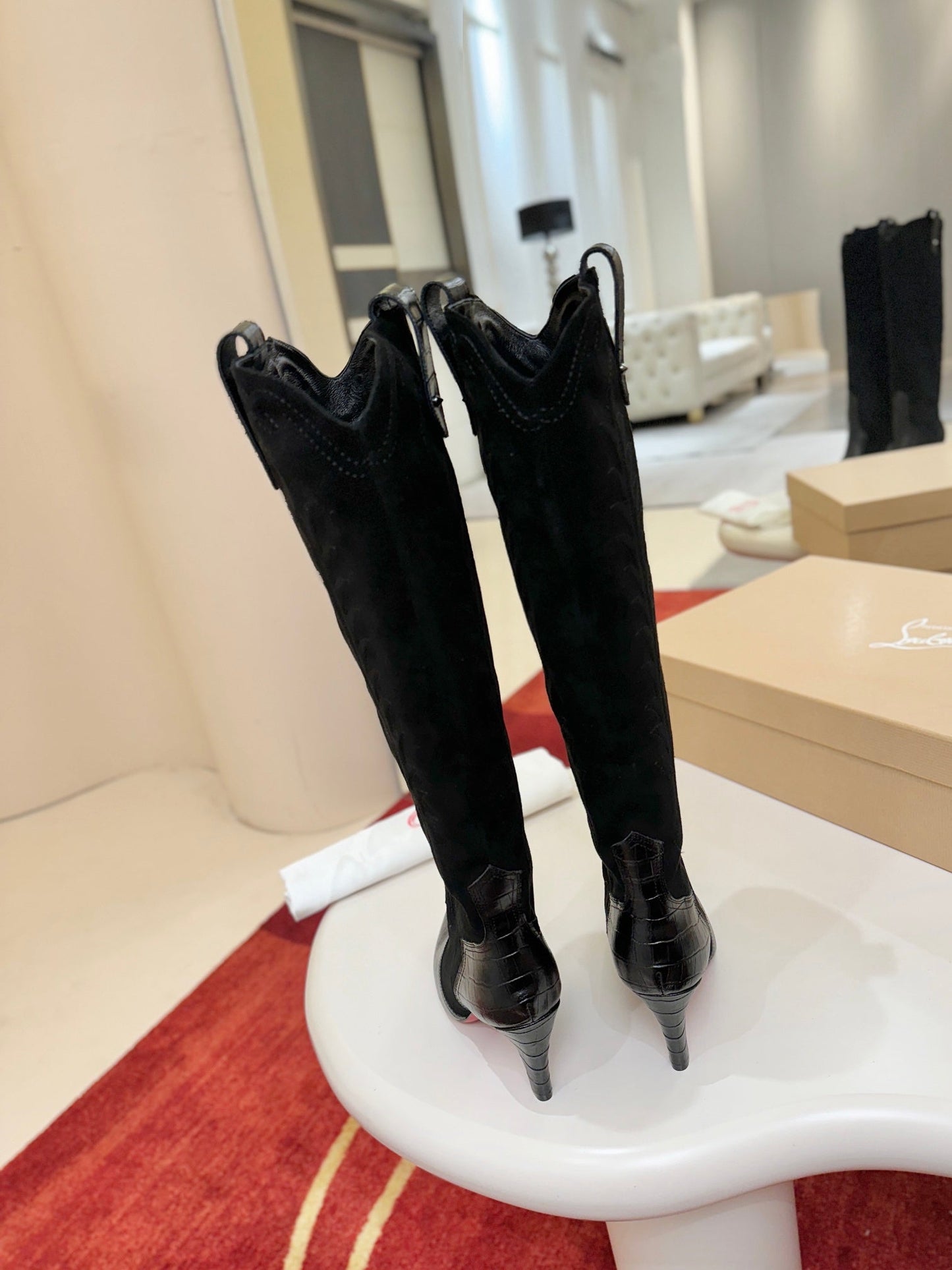 Christian Louboutin Santia Botta 85 mm boots