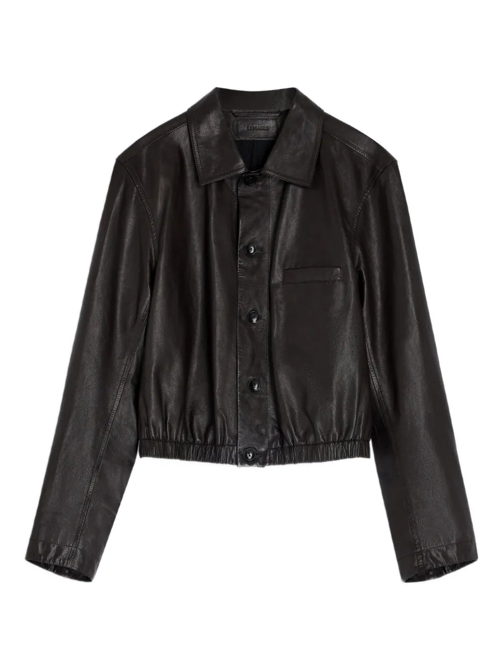 Cimarron Black Cropped Leather Jacket