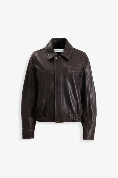 Clint Cropped Bomber Jacket