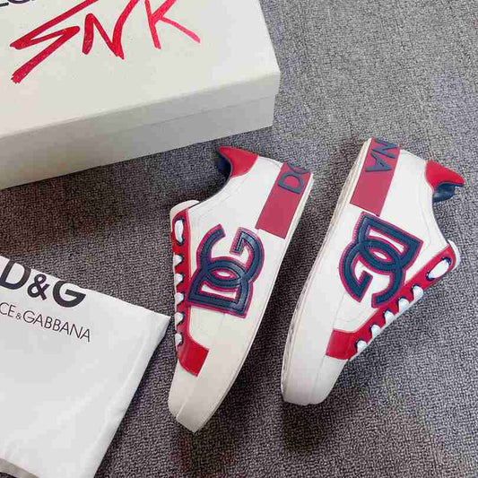 Dolce & Gabbana Portofino logo-patch Sneakers
