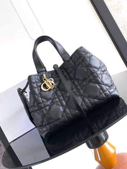 DIOR Small Lady D-Lite Soft Tote Bag