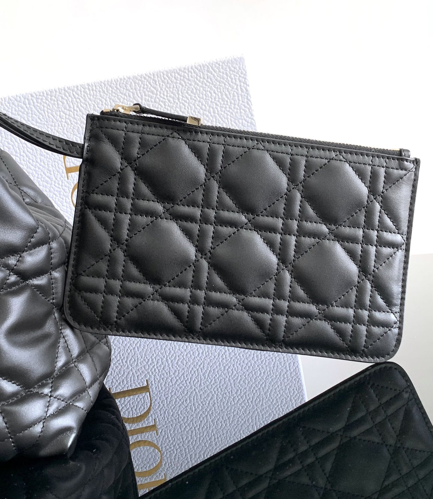 DIOR Small Lady D-Lite Soft Tote Bag