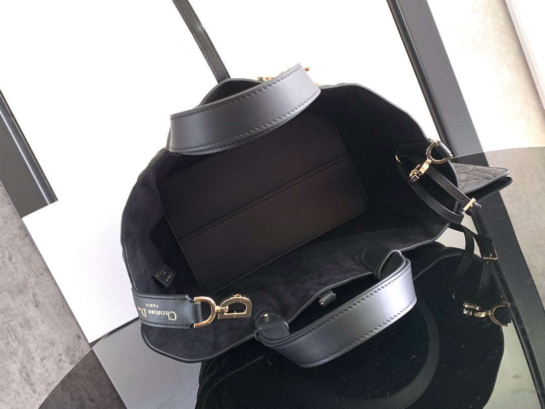 DIOR Small Lady D-Lite Soft Tote Bag