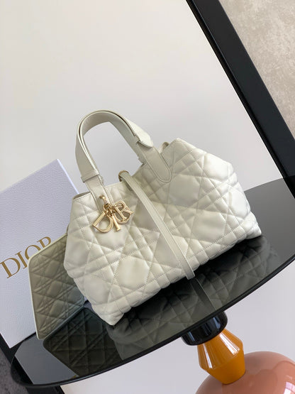 DIOR Small Lady D-Lite Soft Tote Bag