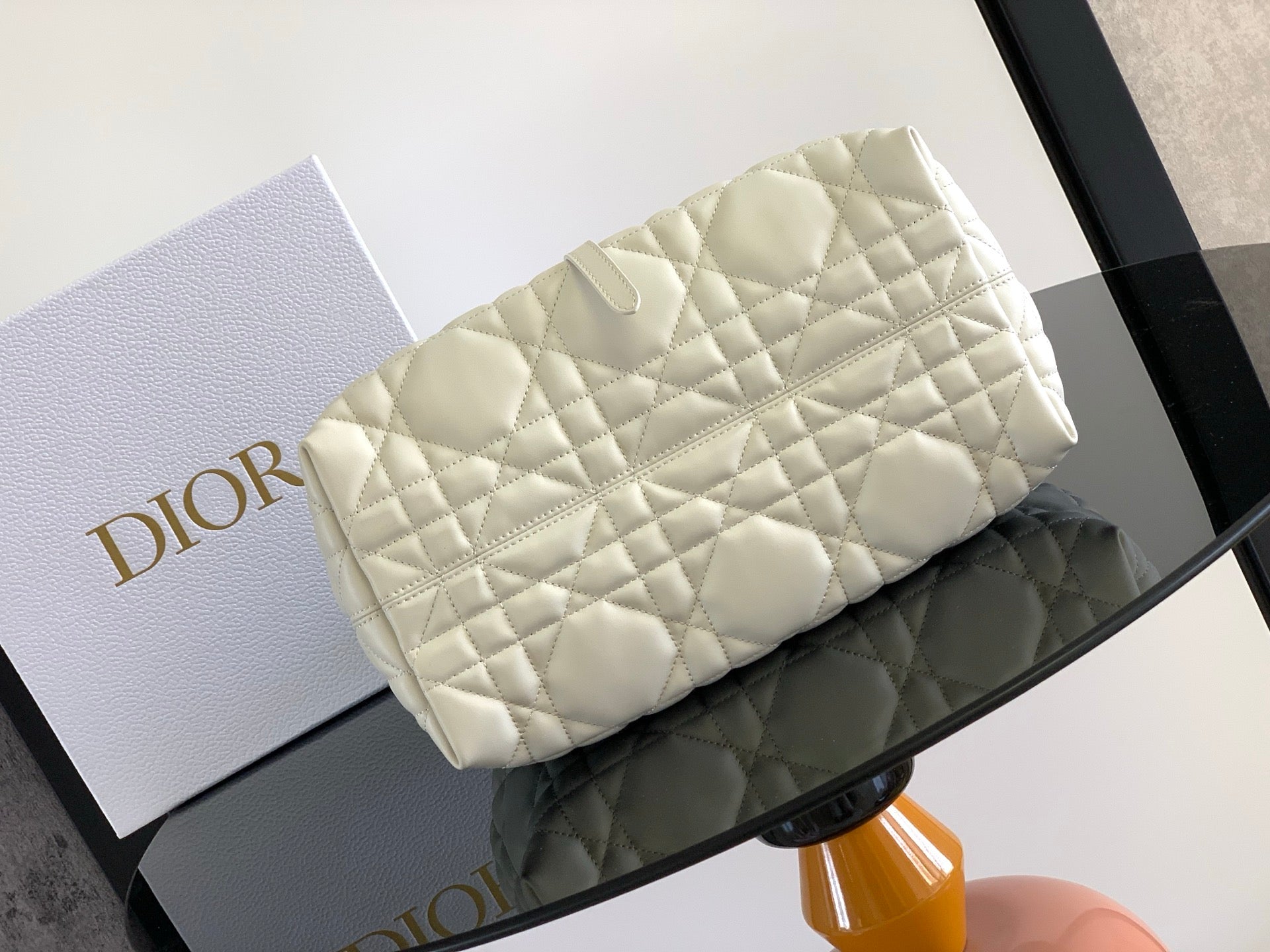 DIOR Small Lady D-Lite Soft Tote Bag