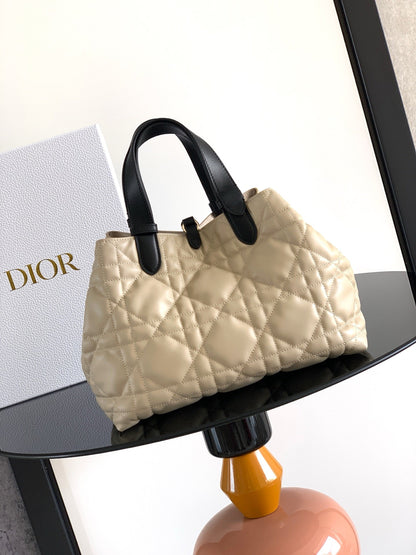 DIOR Small Lady D-Lite Soft Tote Bag