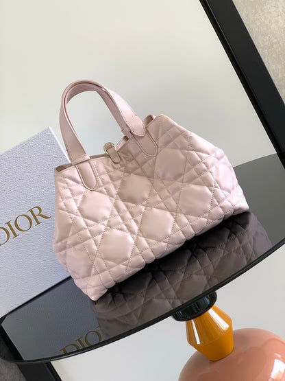 DIOR Small Lady D-Lite Soft Tote Bag