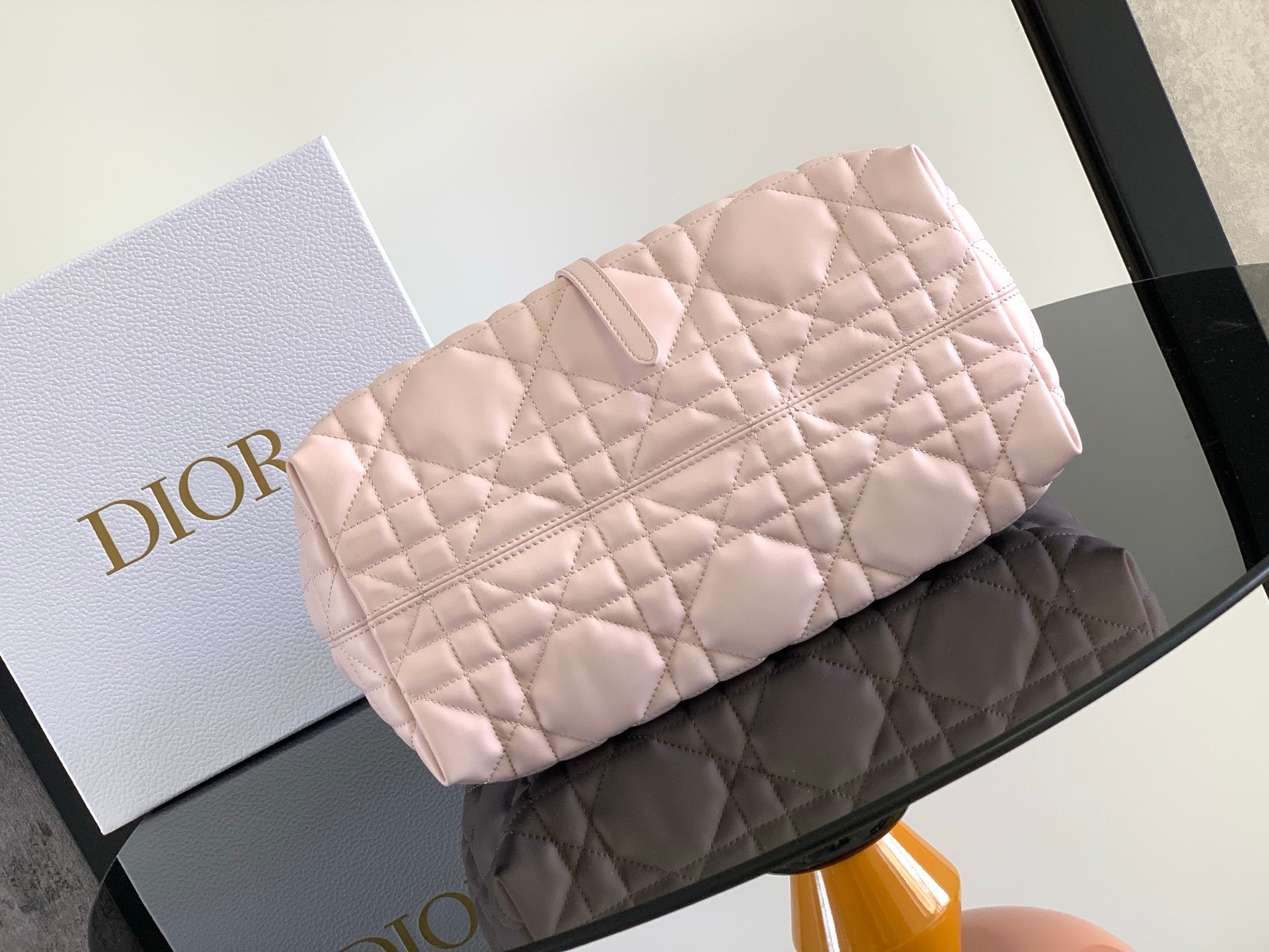 DIOR Small Lady D-Lite Soft Tote Bag