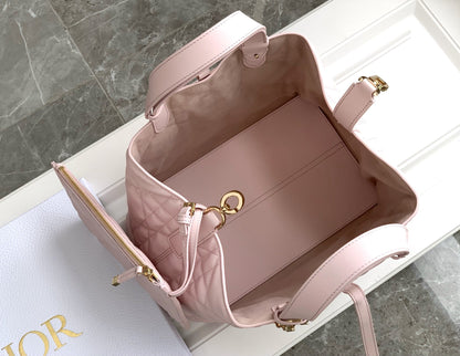 DIOR Small Lady D-Lite Soft Tote Bag