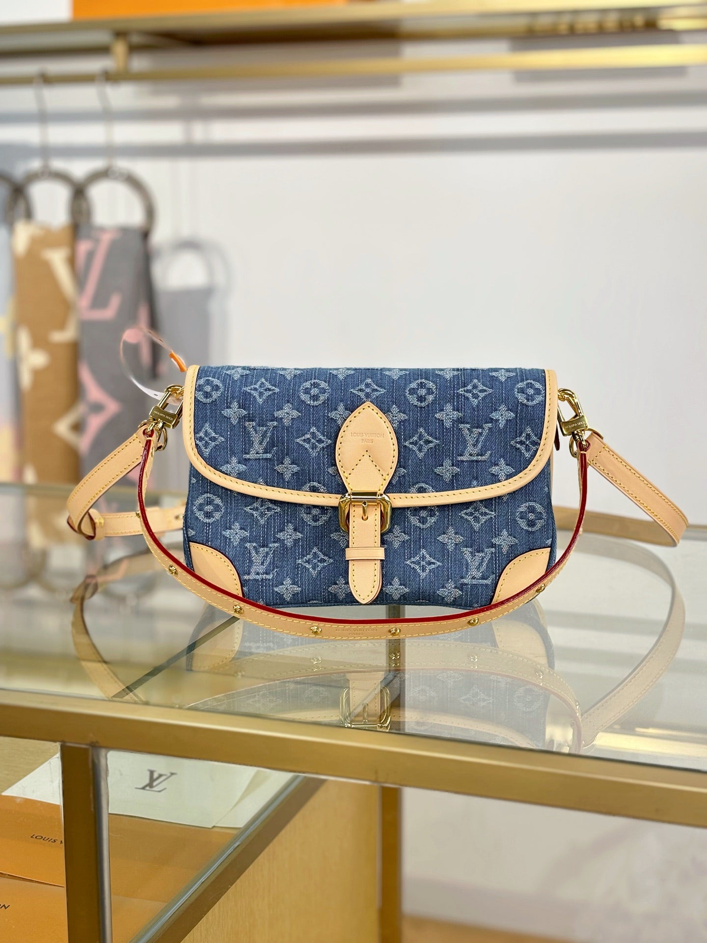Louis Vuitton Diane Monogram Denim Bag