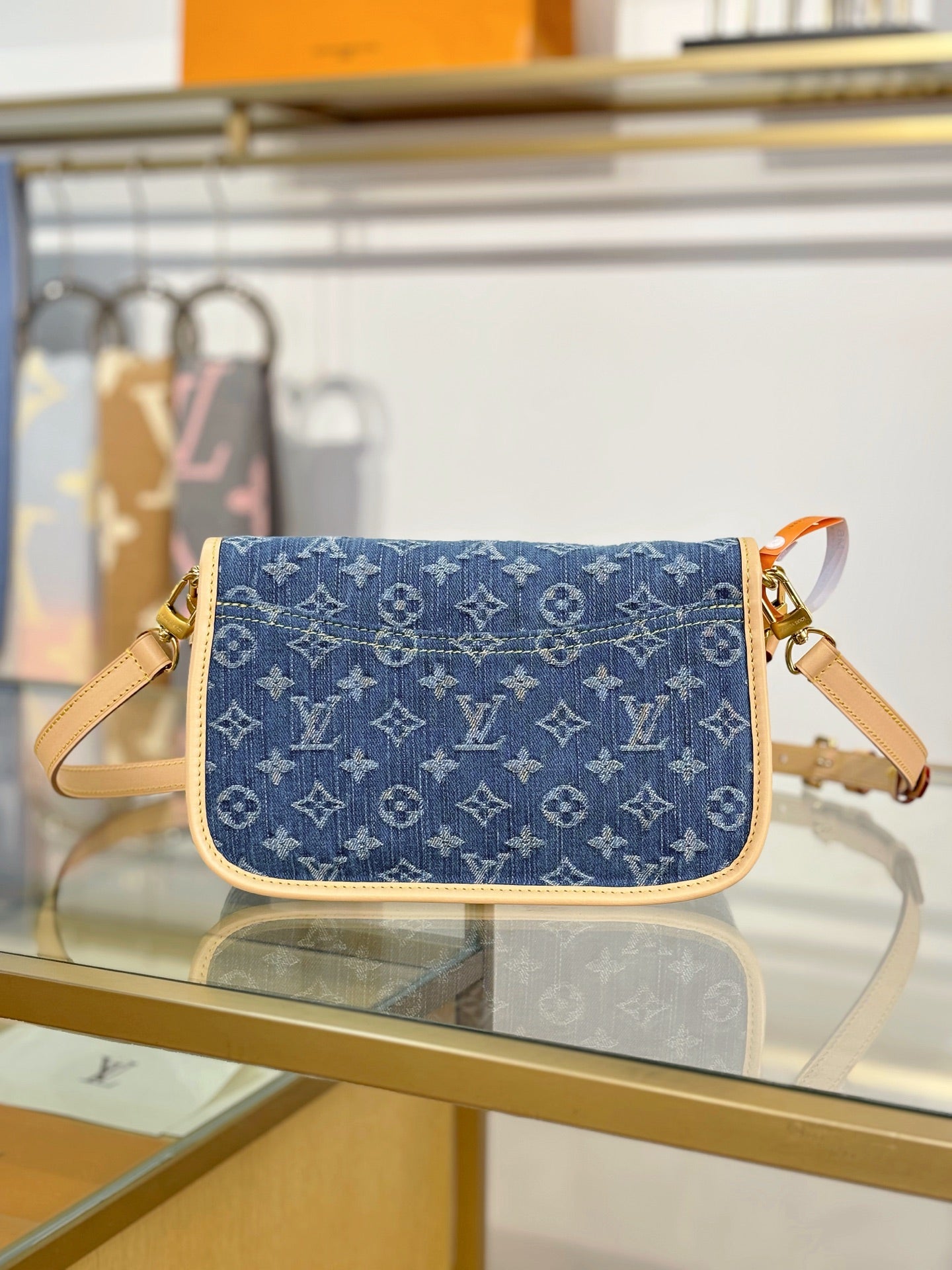 Louis Vuitton Diane Monogram Denim Bag