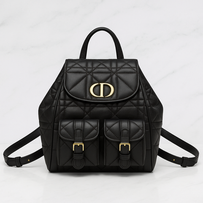 Dior-Caro-Backpack-Black-