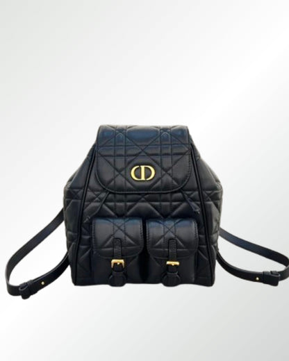 Dior Caro Backpack Black